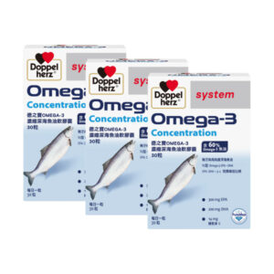 德之寶 Omega-3濃縮深海魚油軟膠囊 3盒組